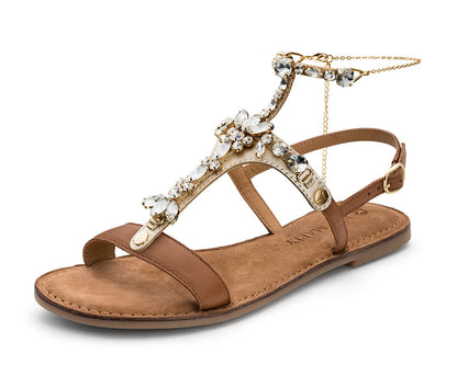 Brilliant Life Chain - Comfort Riemen Cognac