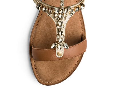 Brilliant Life Chain - Comfort Riemen Cognac