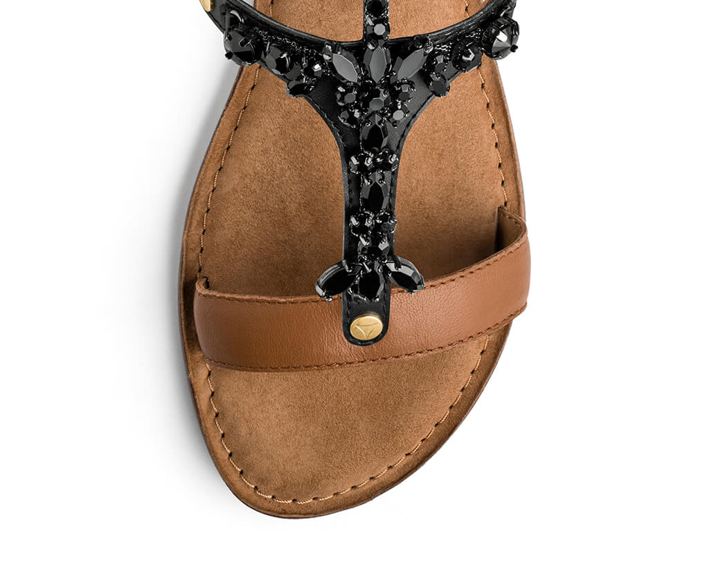 Brilliant Life Chain - Comfort Riemen Cognac